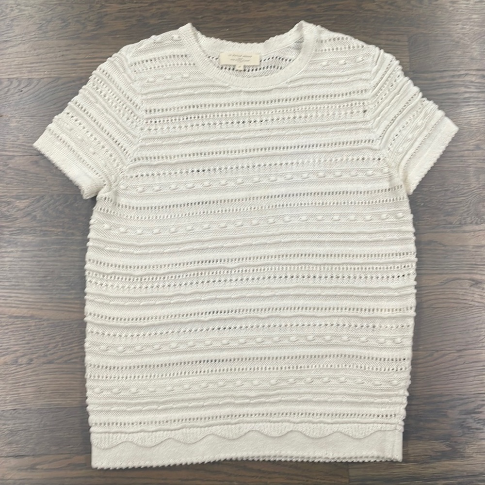 Sezane Knit Top, size medium